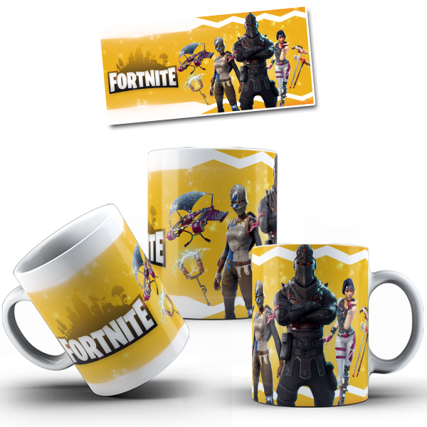 Купить Кружки Fortnite. Фортнайт  желтая  в Тюмени