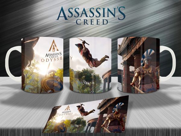Купить Кружка Assassin's Creed Одиссея Алексиос в Тюмени