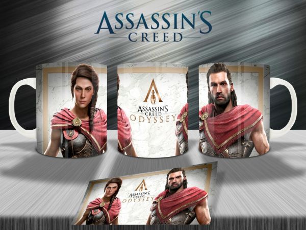 Купить Кружка Assassin's Creed Кассандра и Алексиос в Тюмени