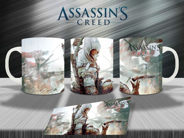 Купить Кружка Assassin's Creed  Эцио Сражение в Тюмени