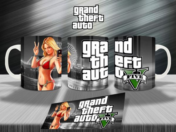 Купить Кружка GTA5  в Тюмени