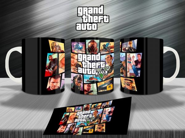 Купить Кружка GTA5  в Тюмени