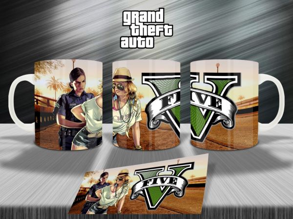 Купить Кружка GTA5  в Тюмени