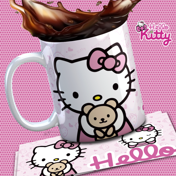 Купить Кружки Hello Kitty розовая в Тюмени
